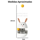 Comedouro Interativo para Gatos Giratório Divertido - Petisco Ração