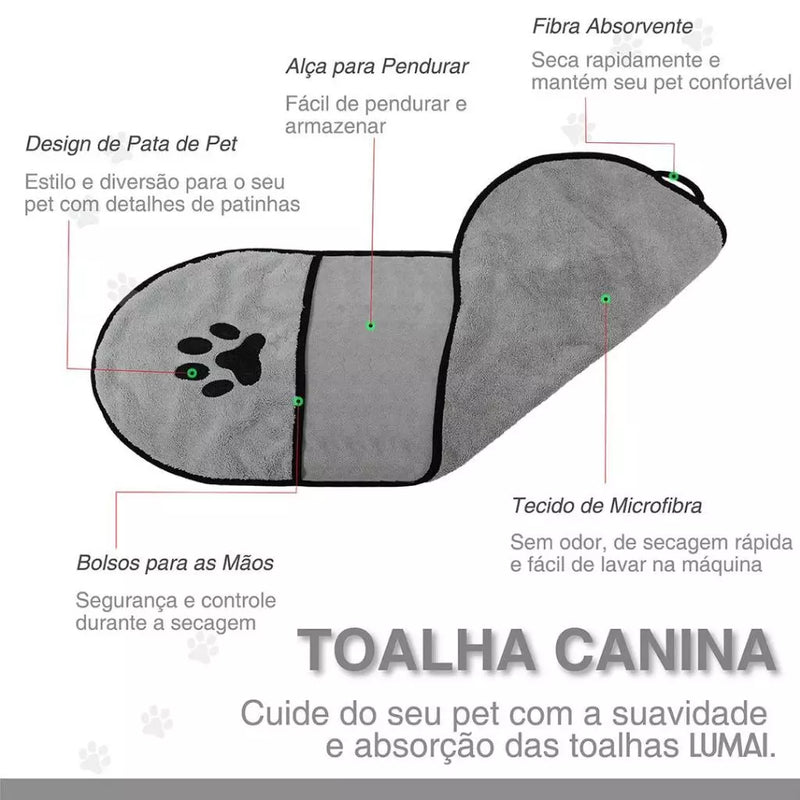 Kit 2 Toalhas para Pets